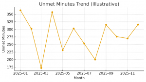 Unmet Minutes Trend
